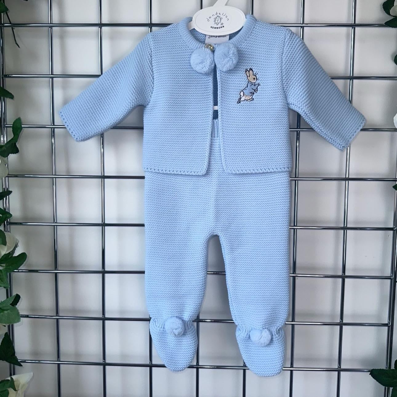 Blue Peter Rabbit 2PC Pom Set
