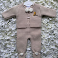 Beige Winnie The Pooh Pom Set