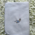 White & Blue Peter Rabbit Soft Blanket