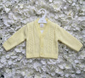 Lemon Cable Knit Cardigan