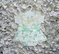 Mint Spanish Hot Air Balloon Romper