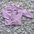 Pink Peter Rabbit Soft Embroidered Cardigan