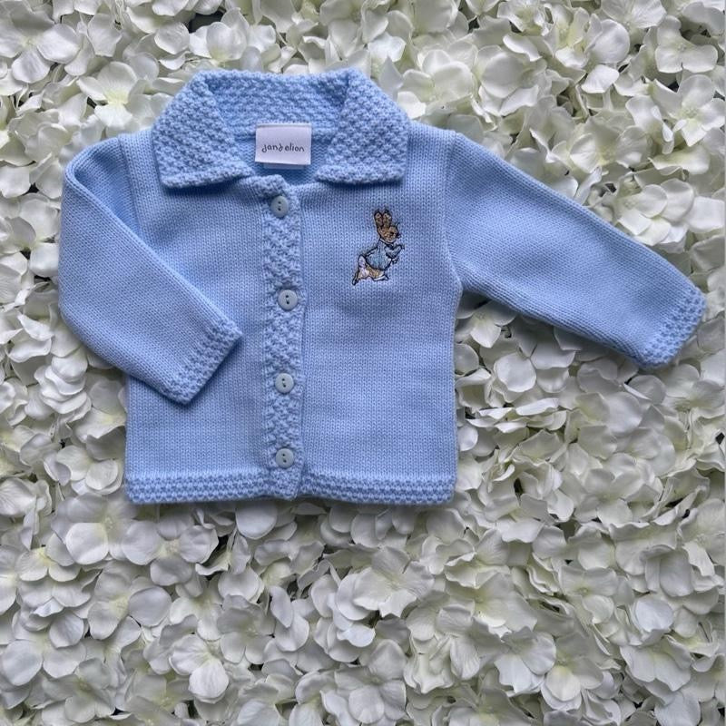 Blue Peter Rabbit Soft Embroidered Cardigan